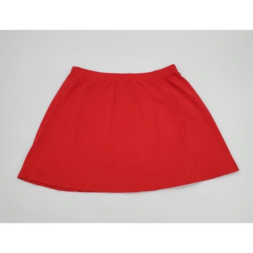 Vintage Tail Womens Tennis Skirt Elastic Waist Red Size Small - Picture 3 of 5
